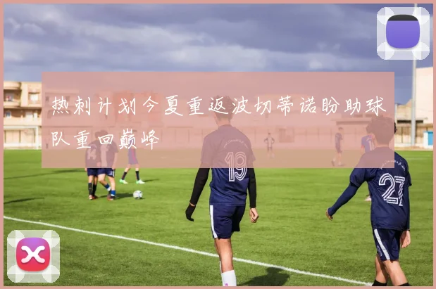 热刺计划今夏重返波切蒂诺盼助球队重回巅峰